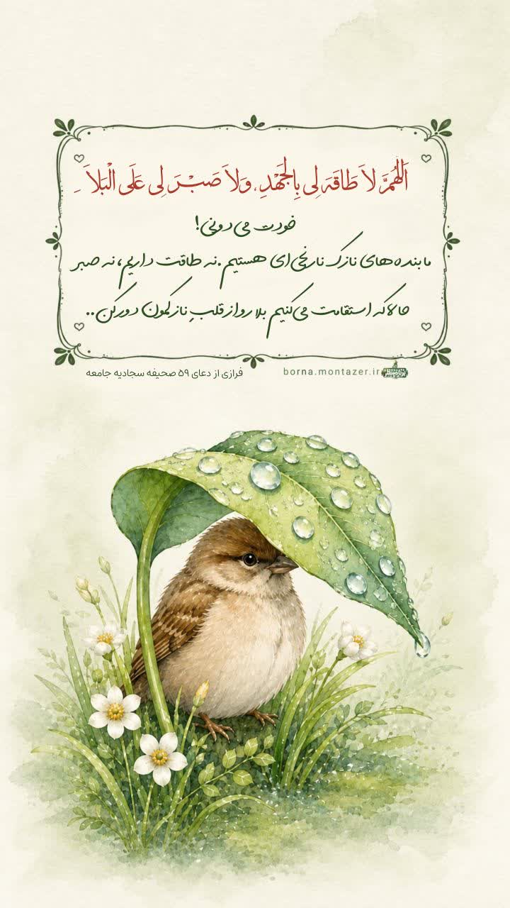 طاقتمون کمه …
